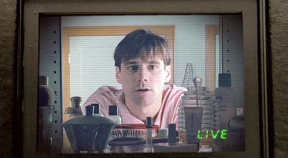 Jim Carrey en "Truman Show"