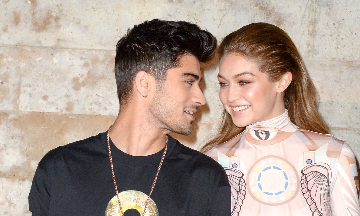 Zayn Malik y Gigi Hadid.