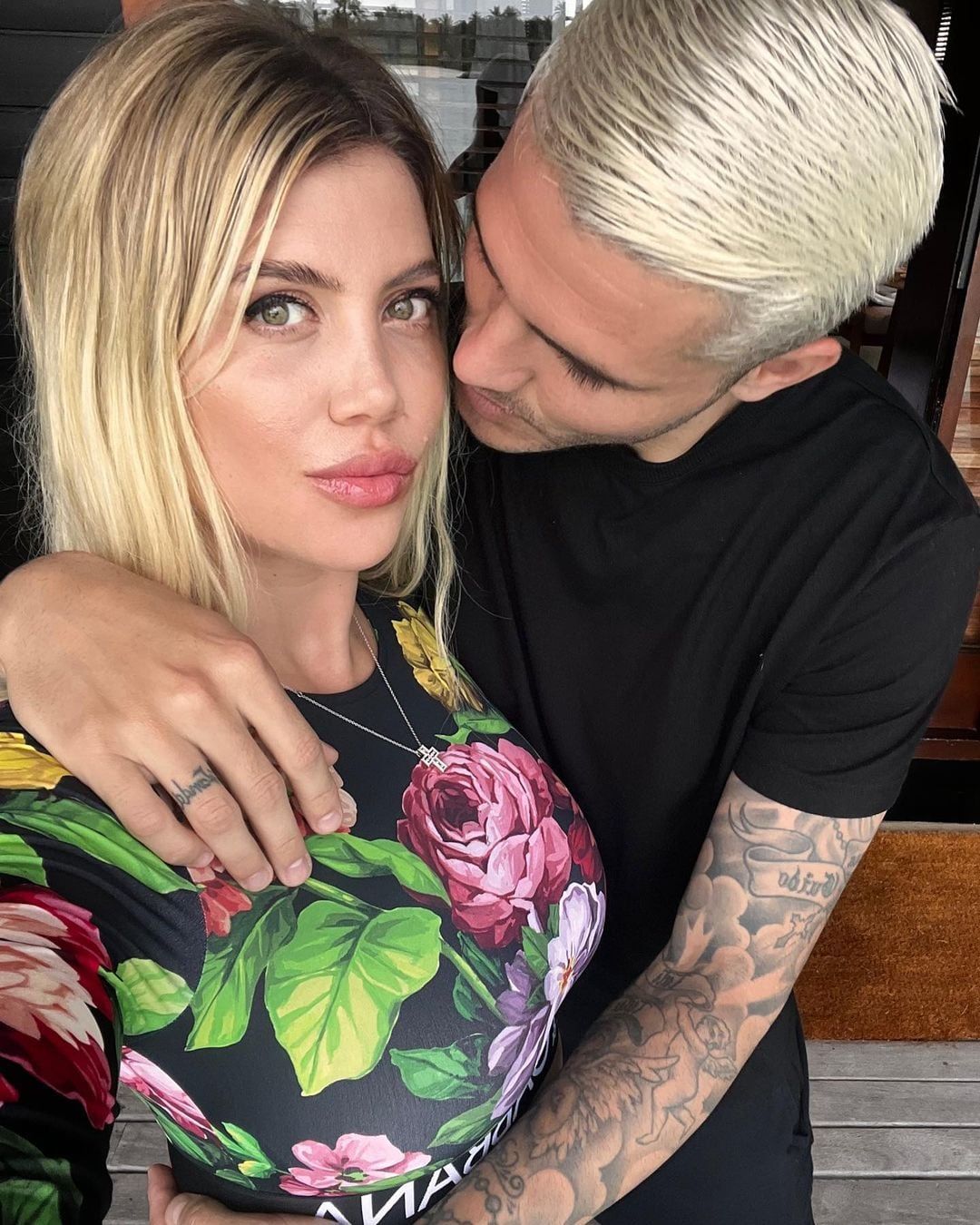 Wanda Nara y Mauro Icardi