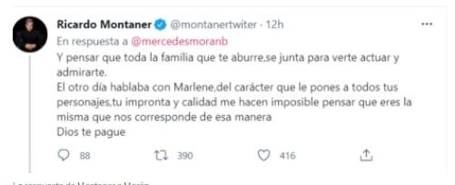 El descargo de Ricardo Montaner contra Mercedes Morán -