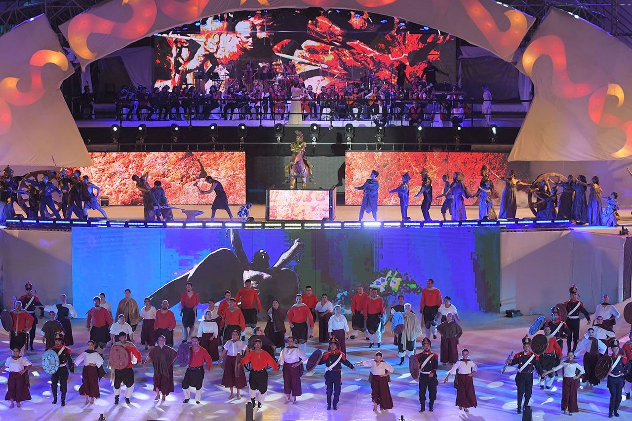 El Acto Central que se realizará en el teatro griego Frank Romero Day el sábado 8 de marzo. Los Andes