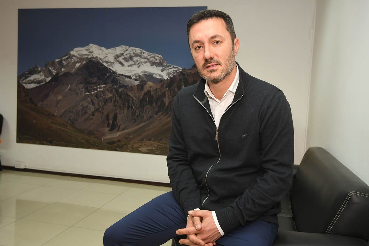 Luis Petri dirigente mendocino del partido de la Union Cívica Radical Foto: José Gutierrez / Los Andes