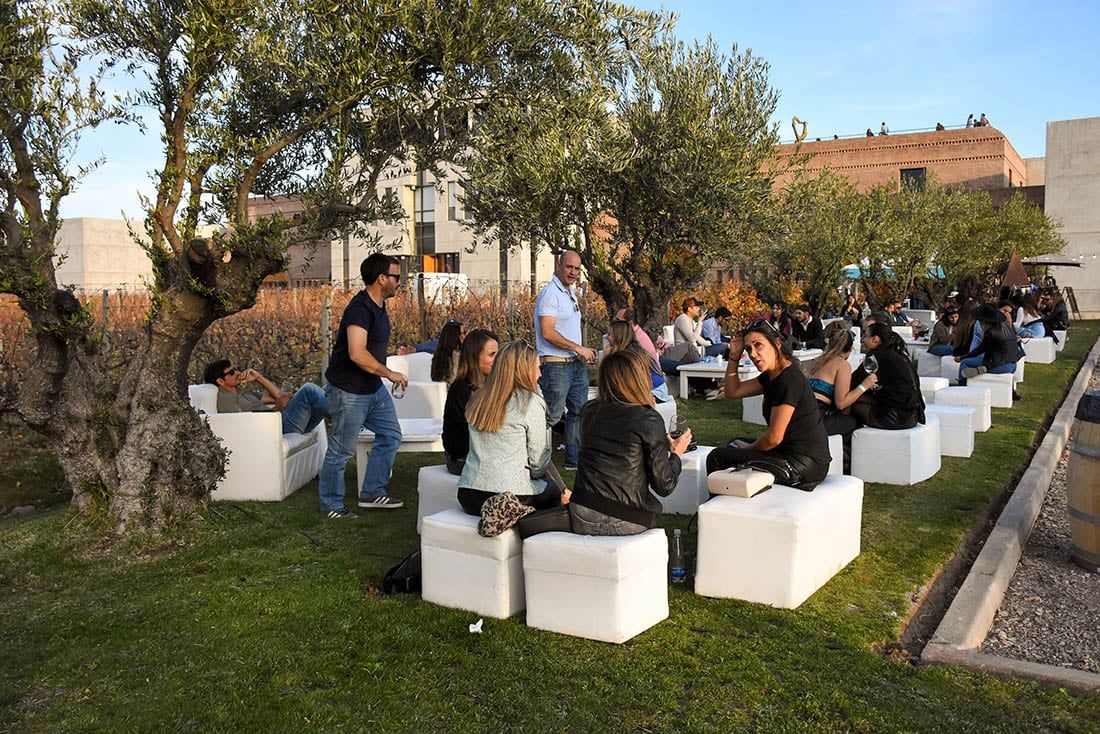 Winerock, en bodega Monteviejo. Foto Mariana Villa / Los Andes