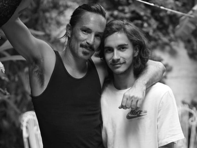 Las fotos de André, el hijo de Celeste Cid y Emmanuel Horvilleur