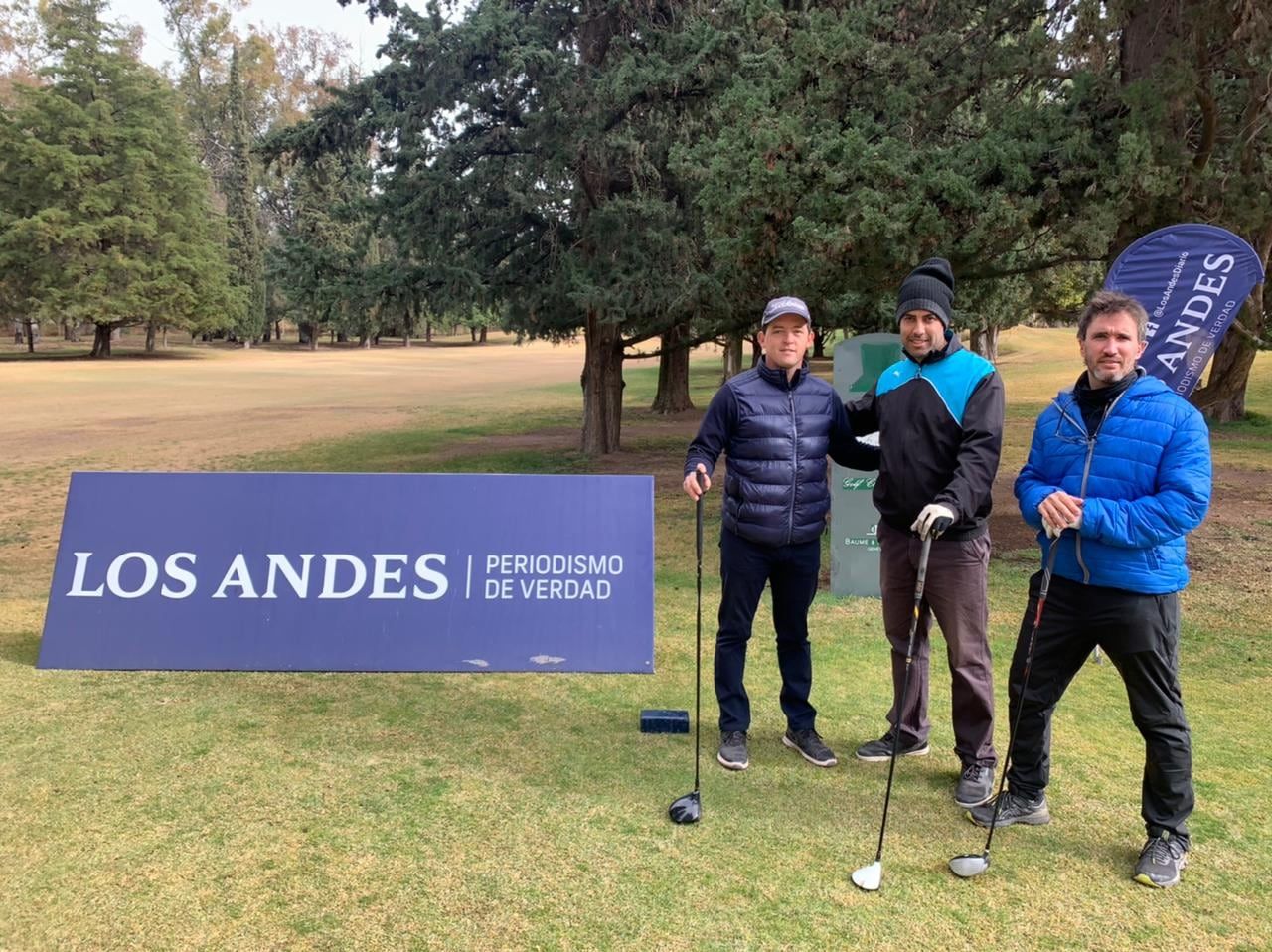 Desde temprano los competidores se acercaron al lugar de salida para comenzar a jugar la Copa Amistad Los Andes