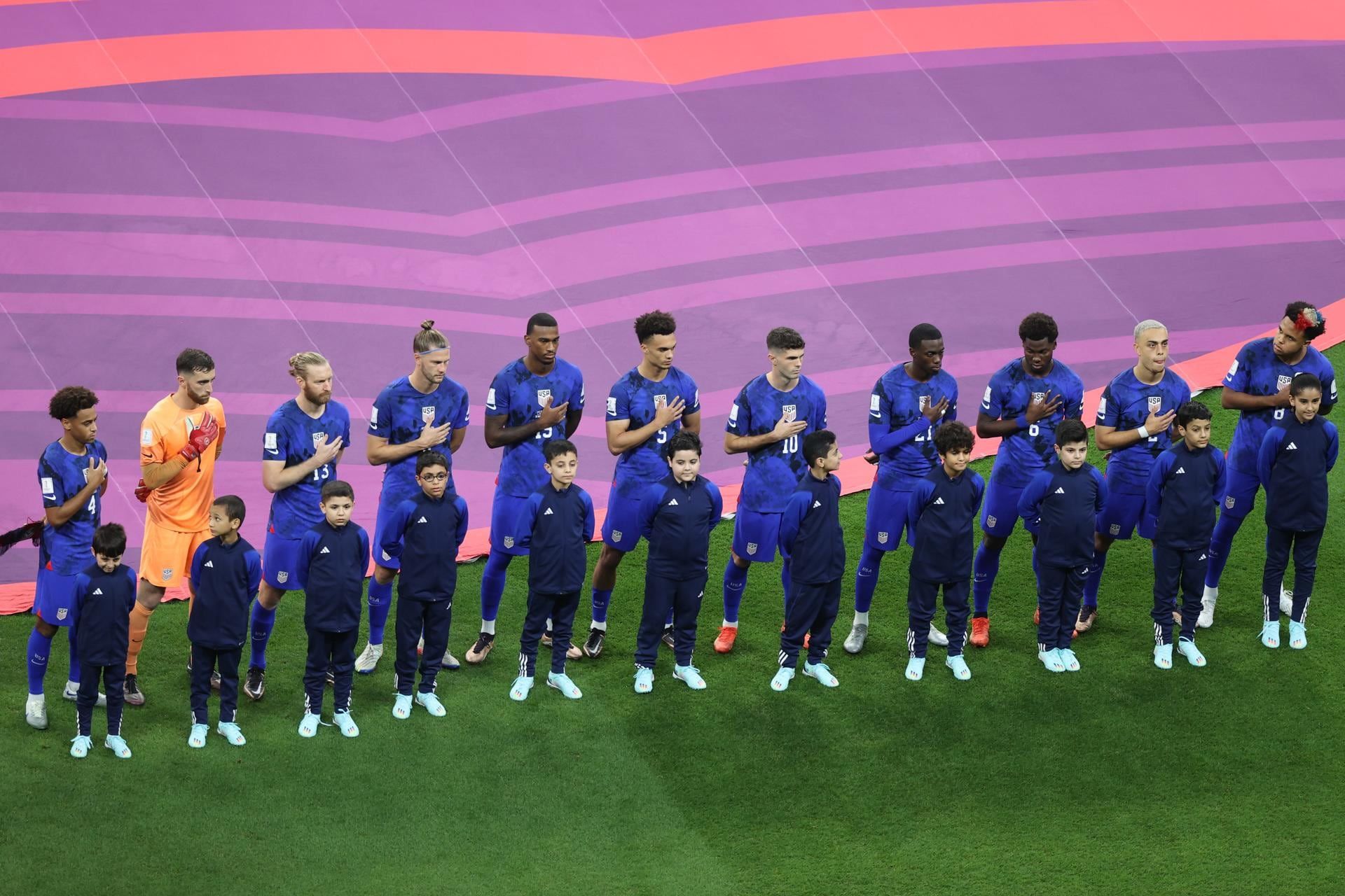 La selección de Estados Unidos