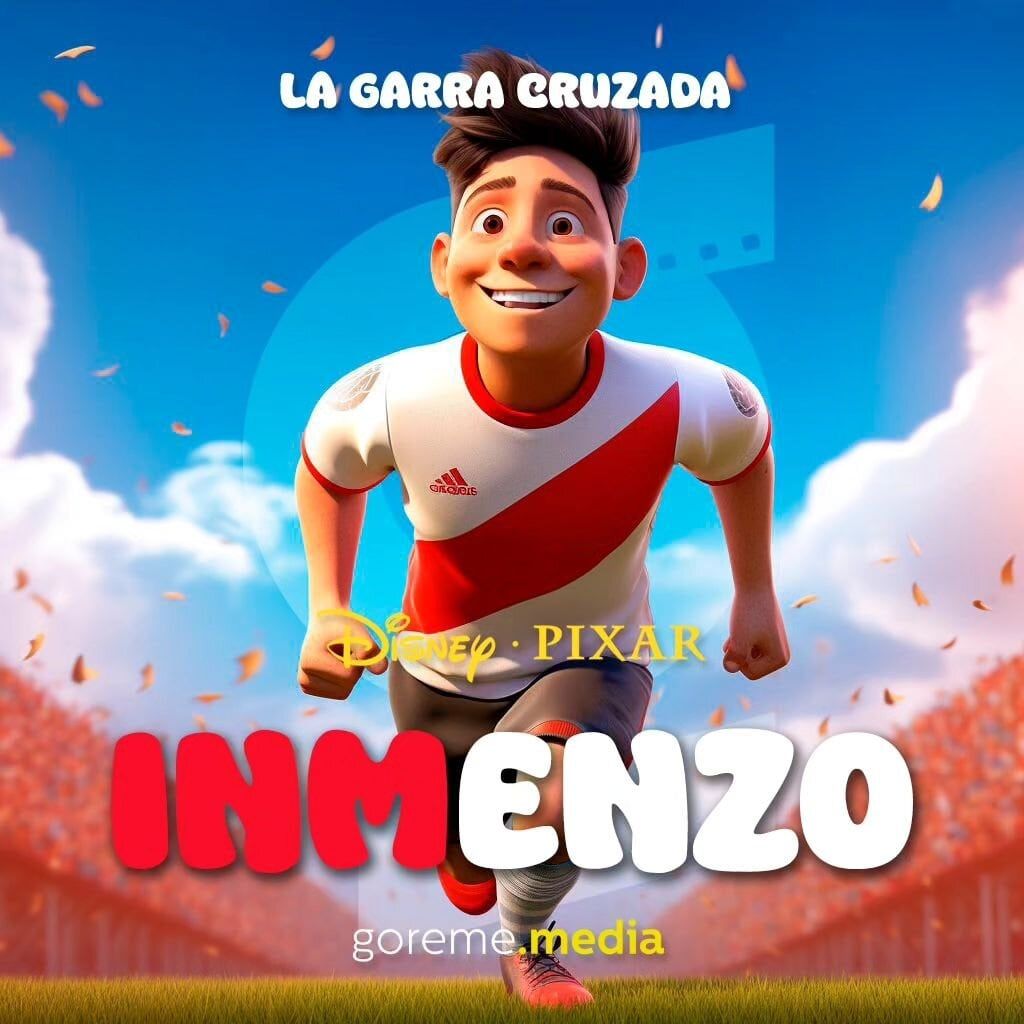 Convirtió a los famosos mendocinos en películas de Disney Pixar y el resultado es genial
