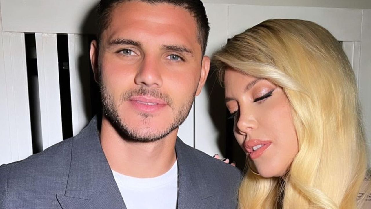 Wanda Nara y Mauro Icardi, en Instagram.