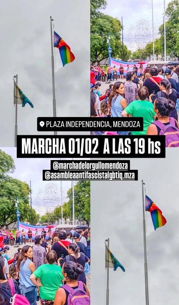 La “Marcha Federal del Orgullo Antifascista y Antirracista” nació en rechazo a las declaraciones de Javier Milei en Davos| Instagram