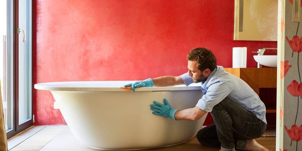 Paso a paso para dejar la bañadera como nueva