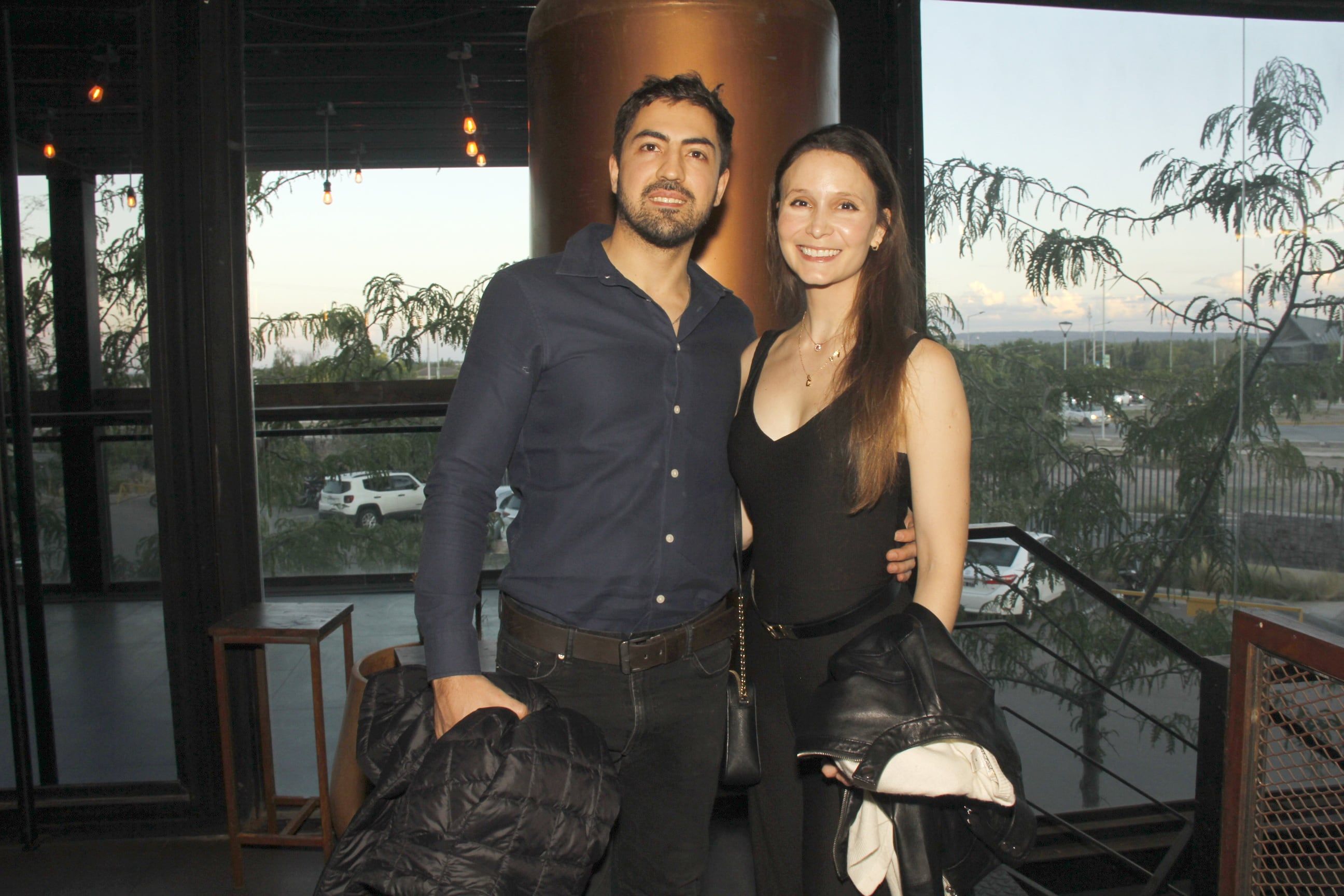 Federico González y Carolina Musri.