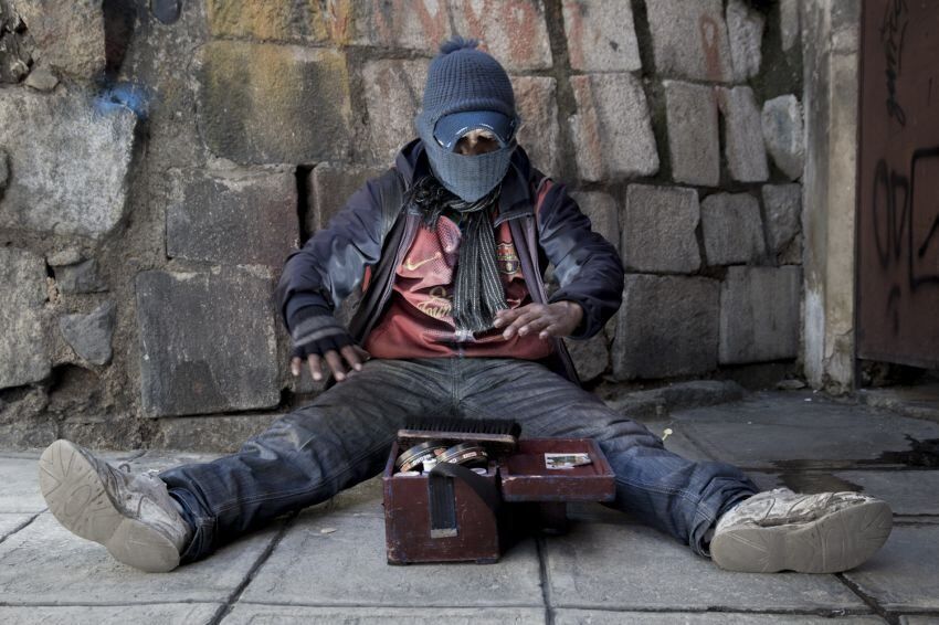 
    “Héroes del brillo”. Una de las imágenes que forma parte del fotolibro del uruguayo Federico Estol.
   