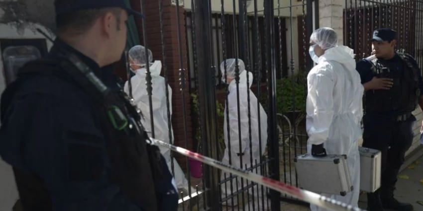 
El día del hallazgo del cuerpo de Burela.  | Orlando Pelichotti/ Los Andes
   