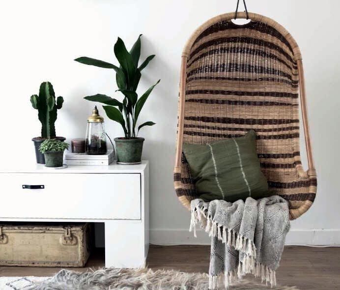 
    El ratán desde hace algunos años se ha impuesto como un elemento de aires frescos.
   