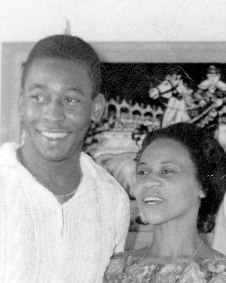 Murió Doña Celeste, la madre de El Rey Pelé.