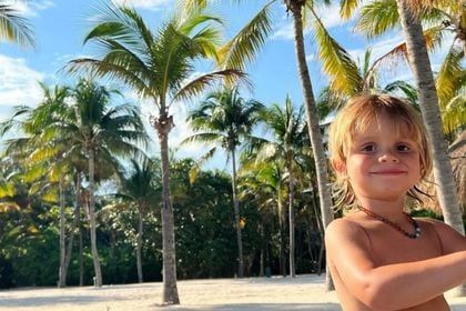 Viggo, el hijo de Zaira Nara cumplió años.