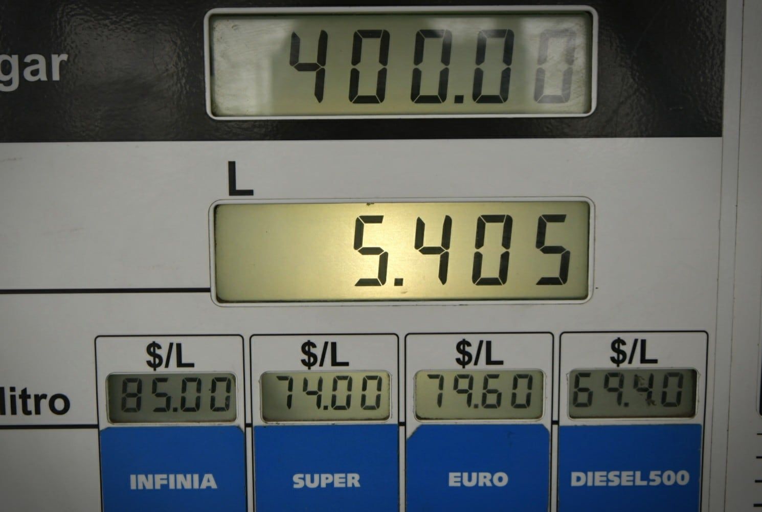 Nuevos precios. Foto: