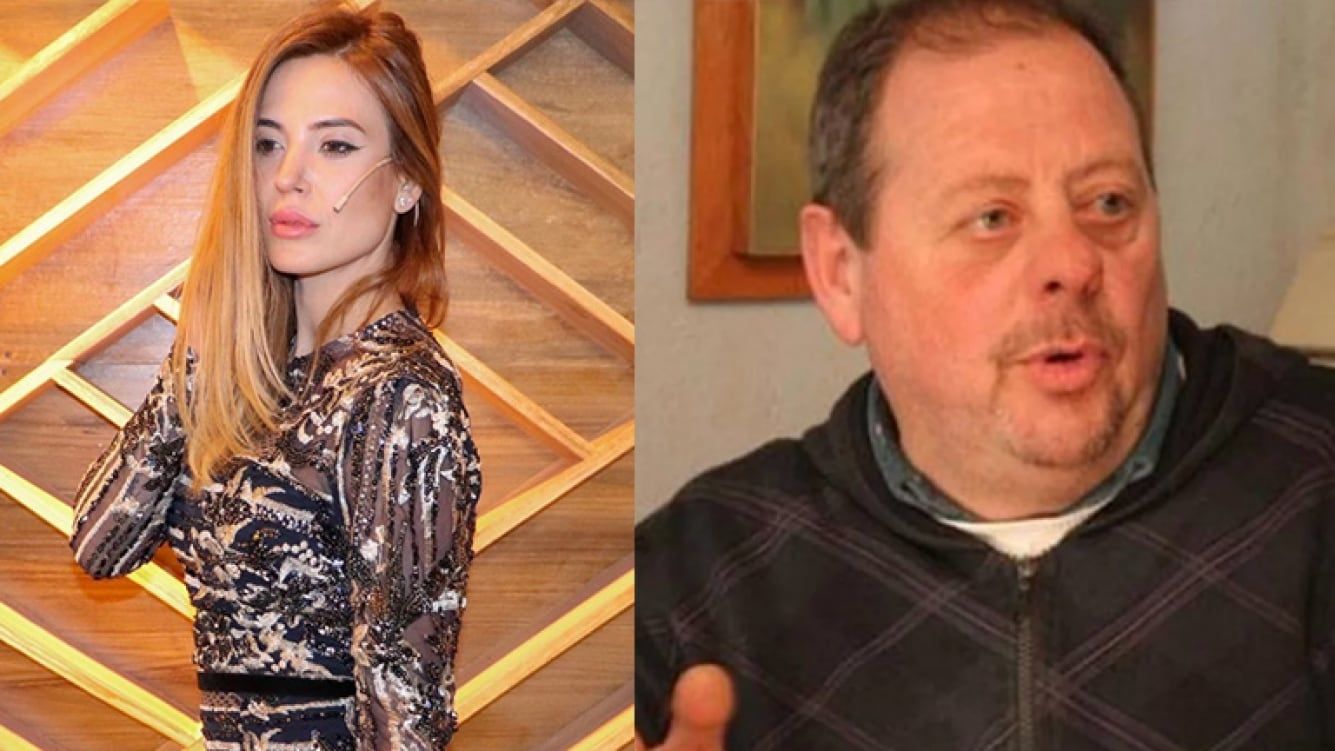 Jésica Cirio y su padre, Horacio.