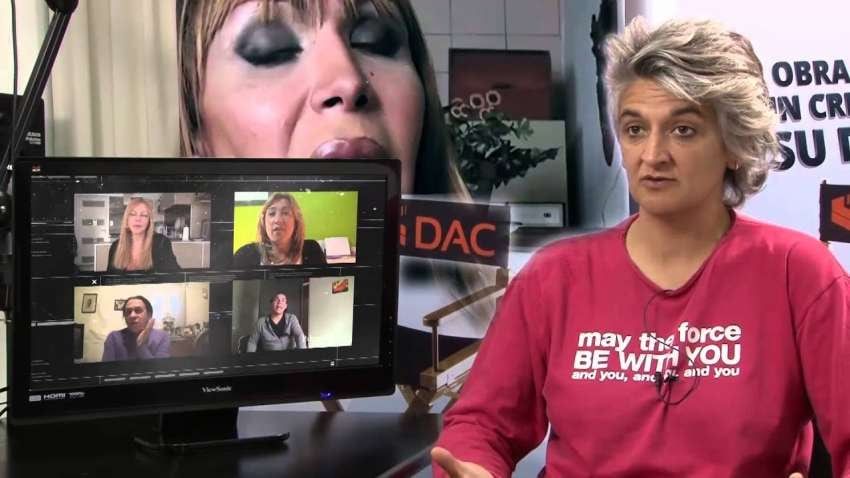 CARINA SAMA. La cineasta y videasta es parte del colectivo Minas de Arte, que revolucionó a Mendoza en los ‘90.