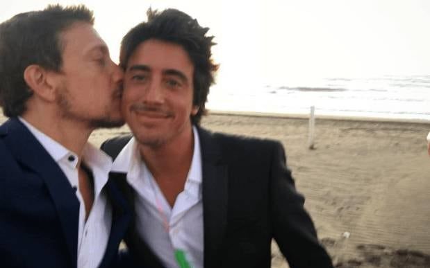 Nico Vazquez y su hermano