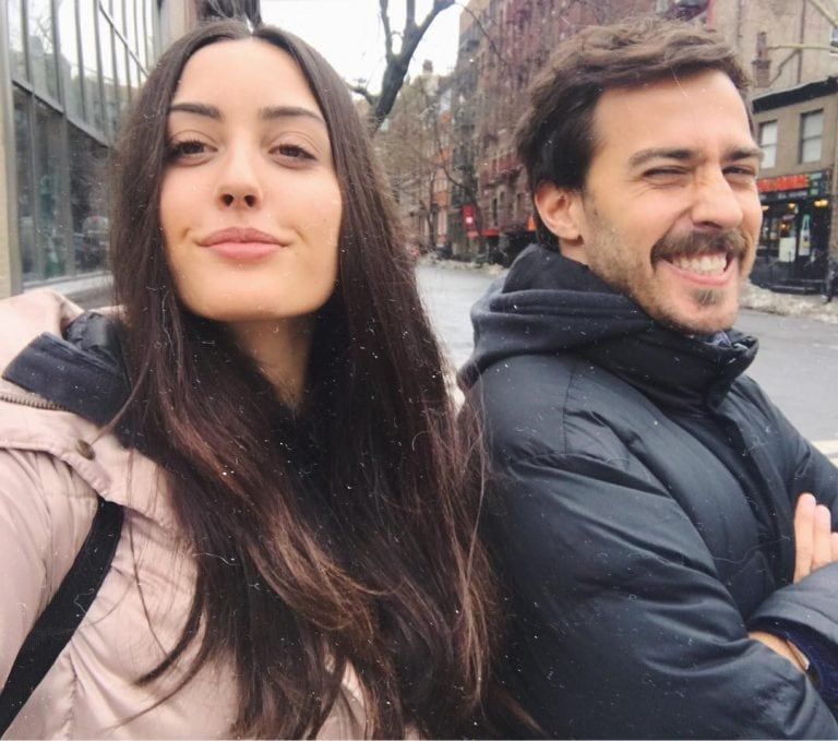 Yoyi Francella junto a Nicolás durante su viaje a Europa (Foto: Instagram/ @yoyifrancella)