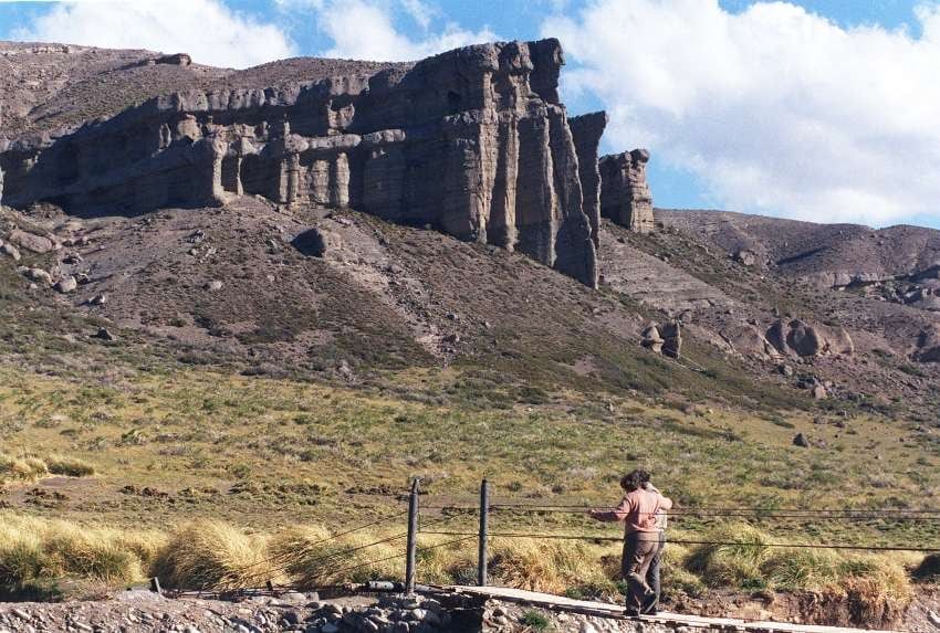 
    Castillos de Pincheira. Foto: archivo Los Andes.
   