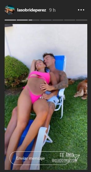 Sol Pérez y su novio en las redes