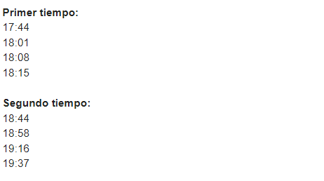 Los horarios de mayor peligro en este River Boca