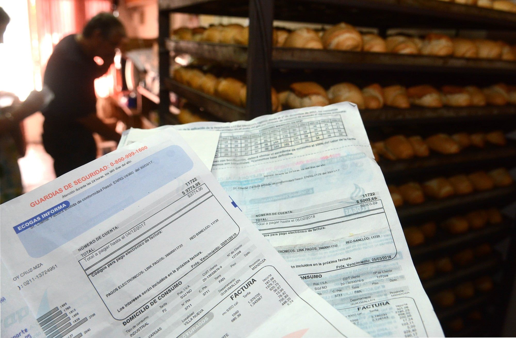 Factura de luz, imagen ilustrativa.