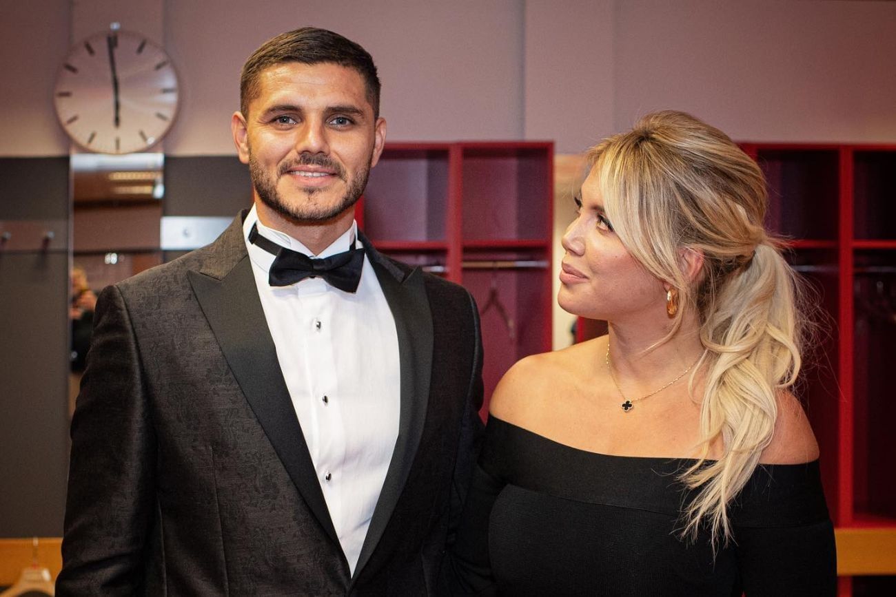 Mauro Icardi desmiente la separación de Wanda Nara.