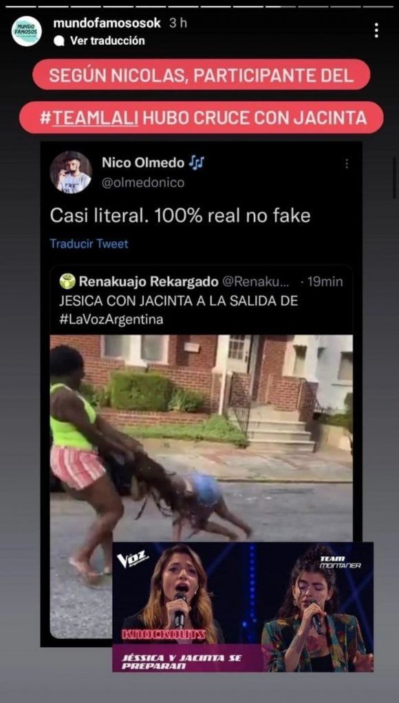 Escándalo en La Voz Argentina