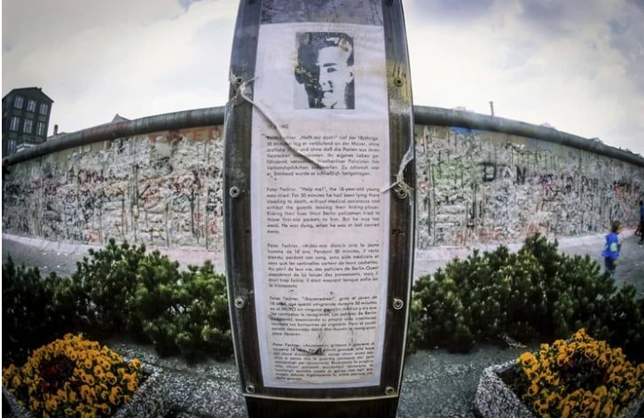 
Memorial de Peter en Berlín.
