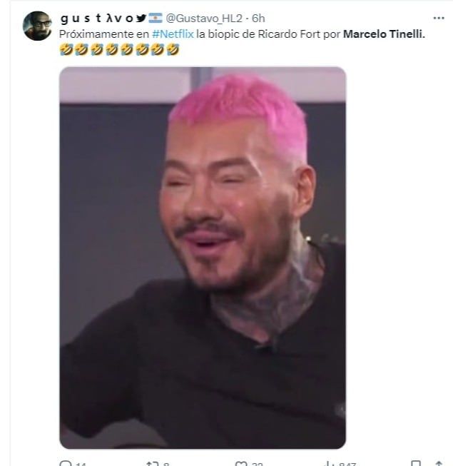 Los usuarios de las redes no perdonaron el cambio de look del conductor y los memes estuvieron a la orden del día.