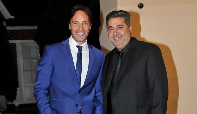 Gustavo López y Daniel Angelici. | Foto: Infobae