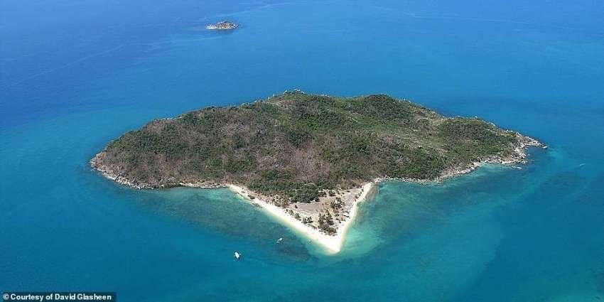 La isla donde vive Glasheen.