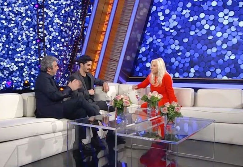 Susana Giménez, el Chino y Ricardo Darín.