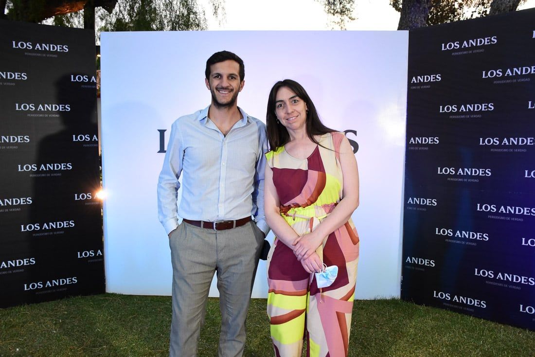 Aniversario 138 años de Diario Los Andes.
Natalia Cosimano y Lisandro Alonso