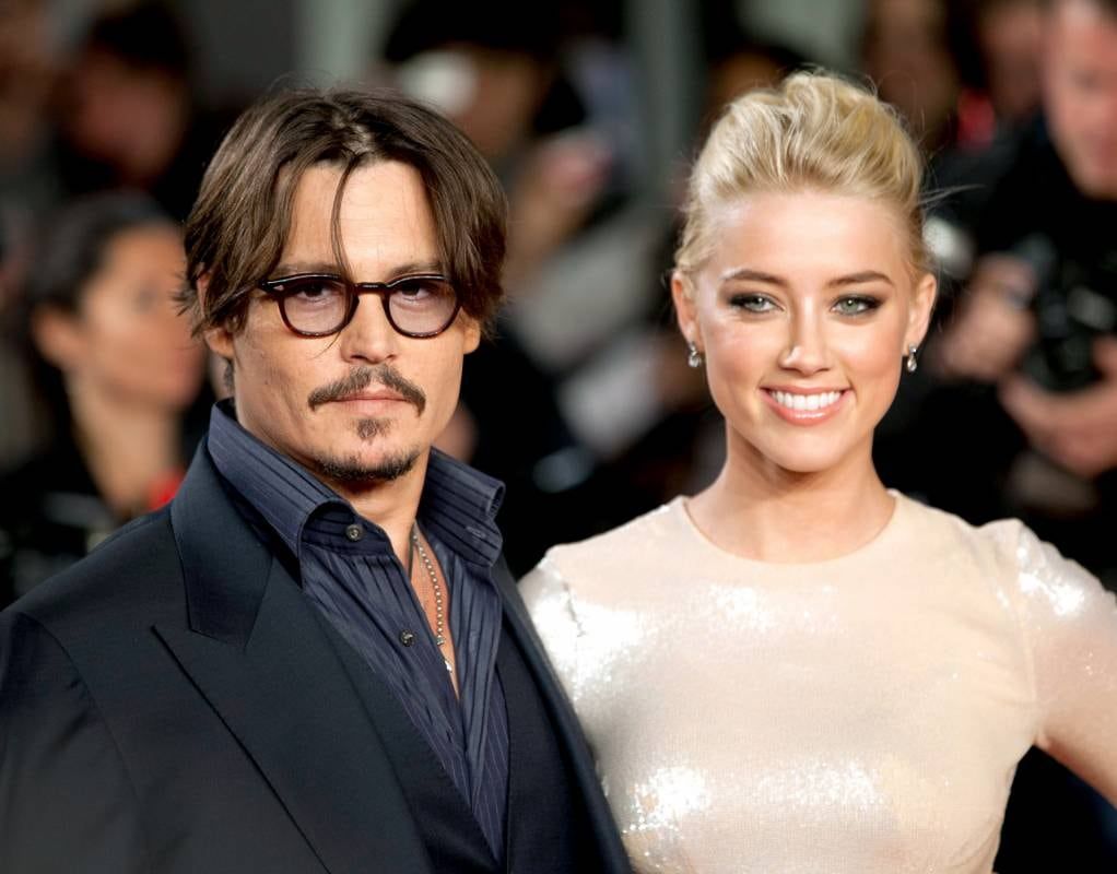 Johnny Depp y Amber Heard