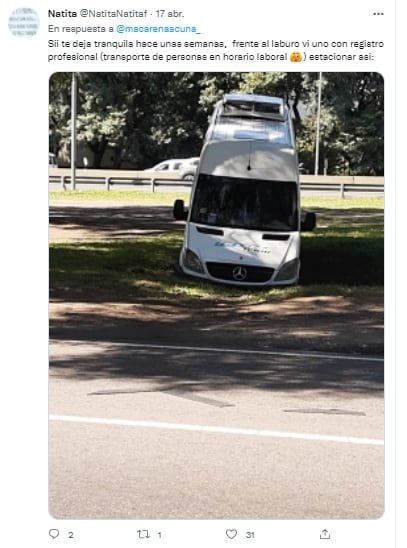 Uno de los tantos tweets de apoyo que recibió la joven, que aseguran que no es la única.