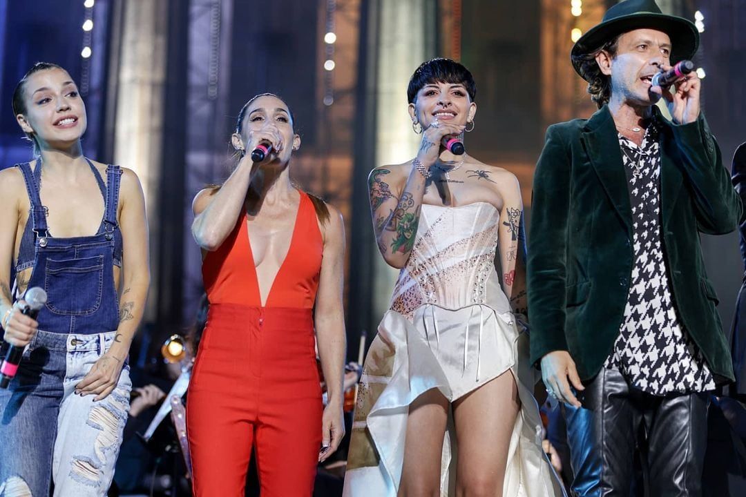 Femigangsta, La Sole, Cazzu y Coti en el show de los 200 años de la UBA -