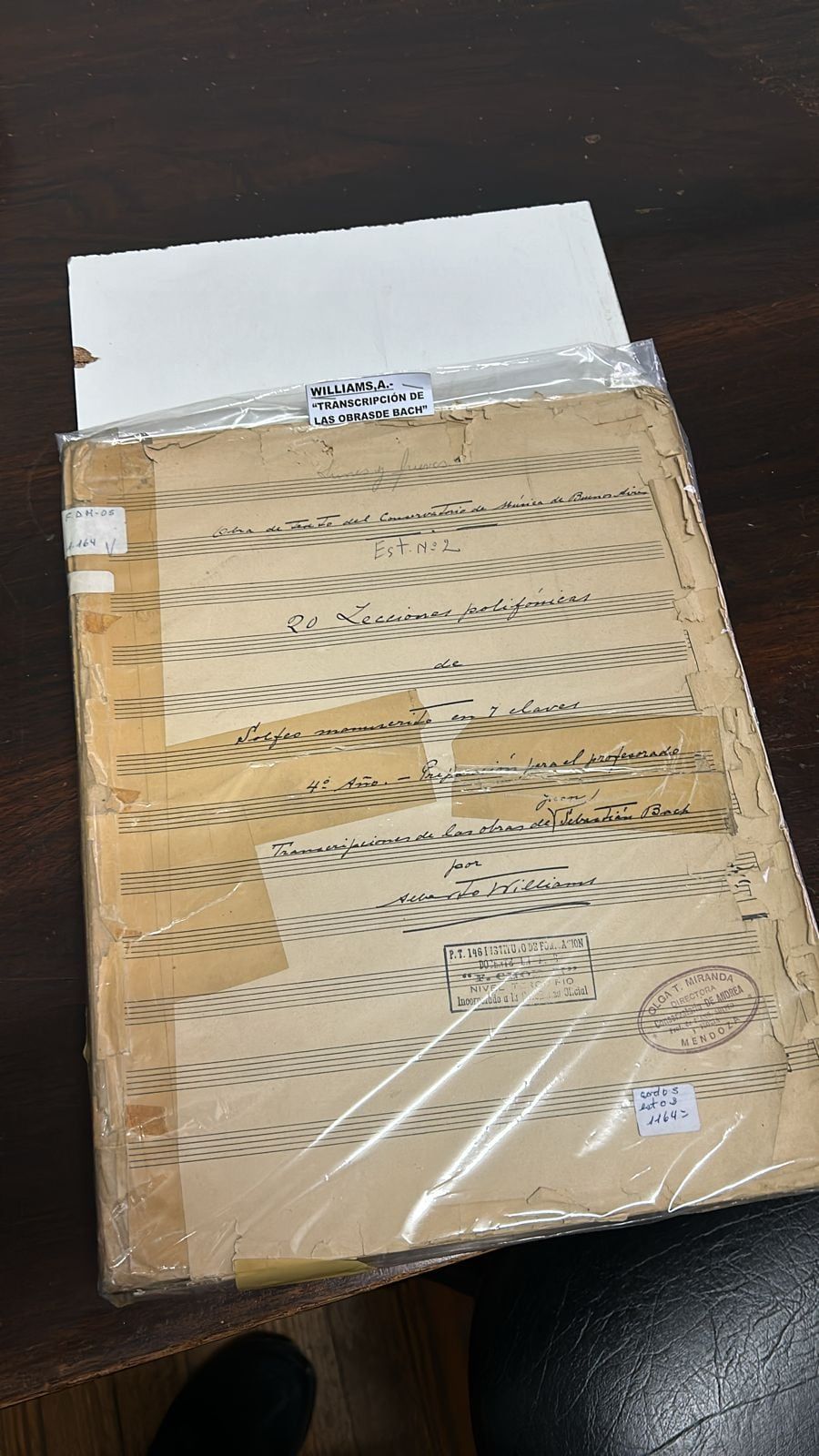 Descubren 2.000 partituras musicales, coreográficas y otras joyas más de 100 años de antigüedad. Foto: Gentileza Lissi Entre Ríos