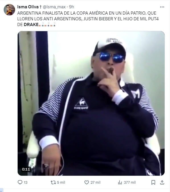 Los memes de la semifinal Argentina-Canadá en la Copa América 2024 (X)