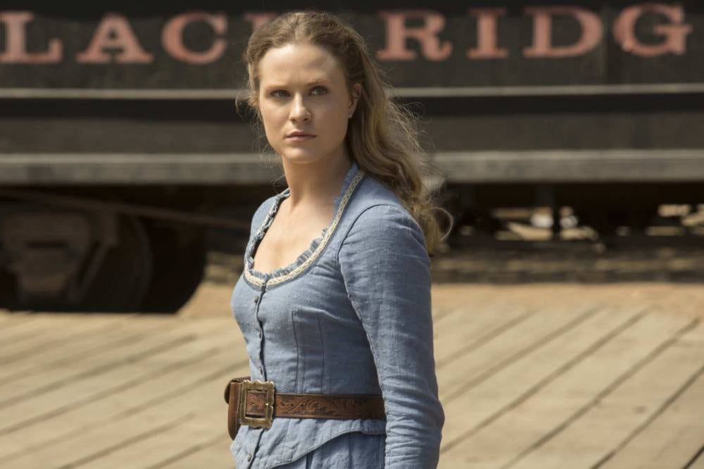 Evan Rachel Wood, en "Westworld"
