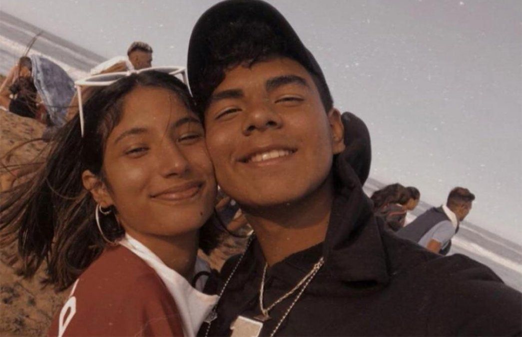 Fernando Báez Sosa y su novia / Archivo