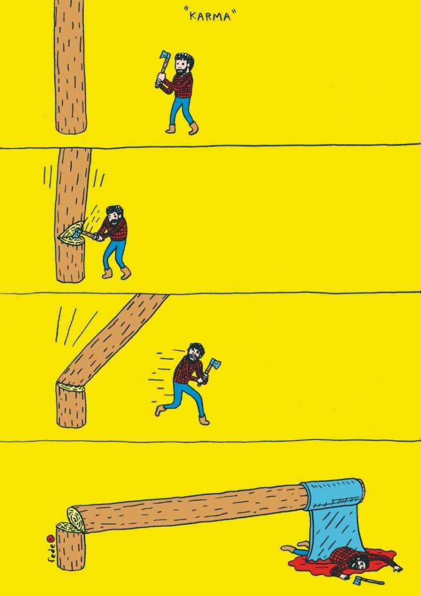 Cómic publicado en el libro Mundo Humanoide.