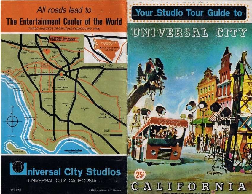 Las recorridas por los estudios de Universal City comenzaron en 1964.