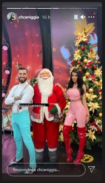 Charlotte Caniggia en redes