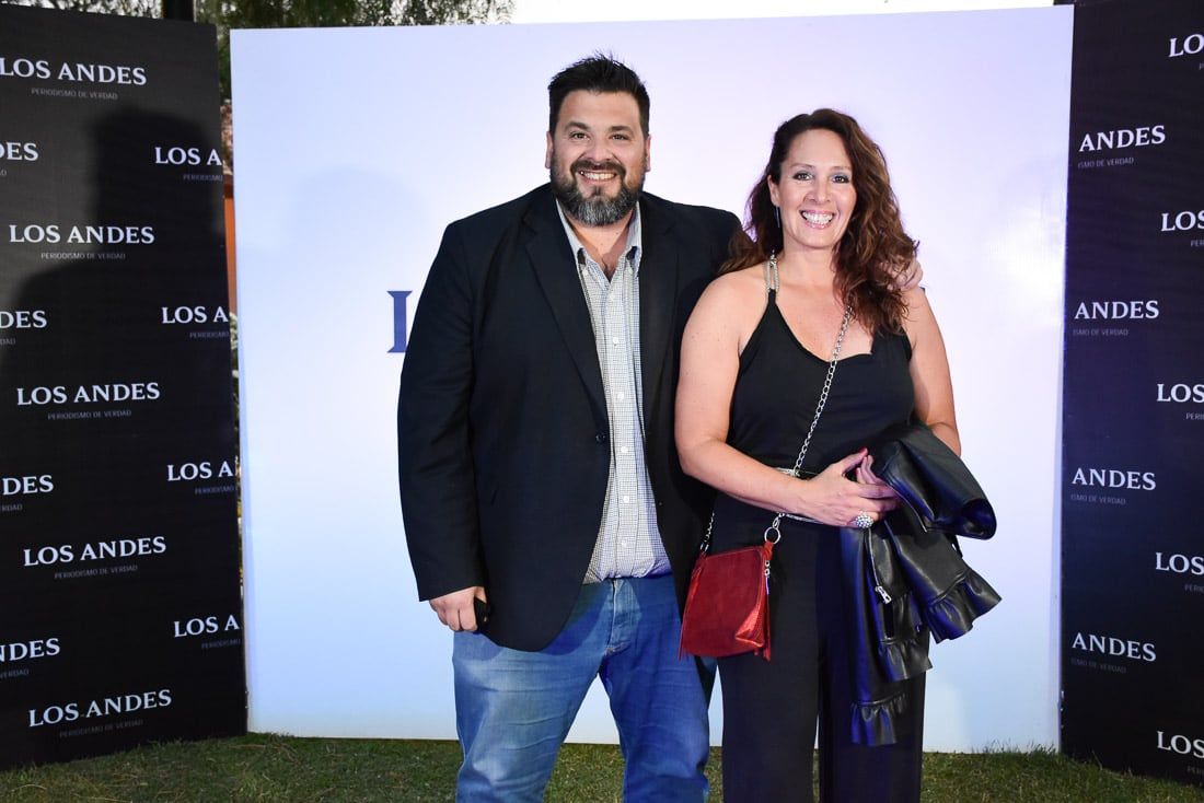 Aniversario 138 años de Diario Los Andes.Roseelli y Vanina Levinstein