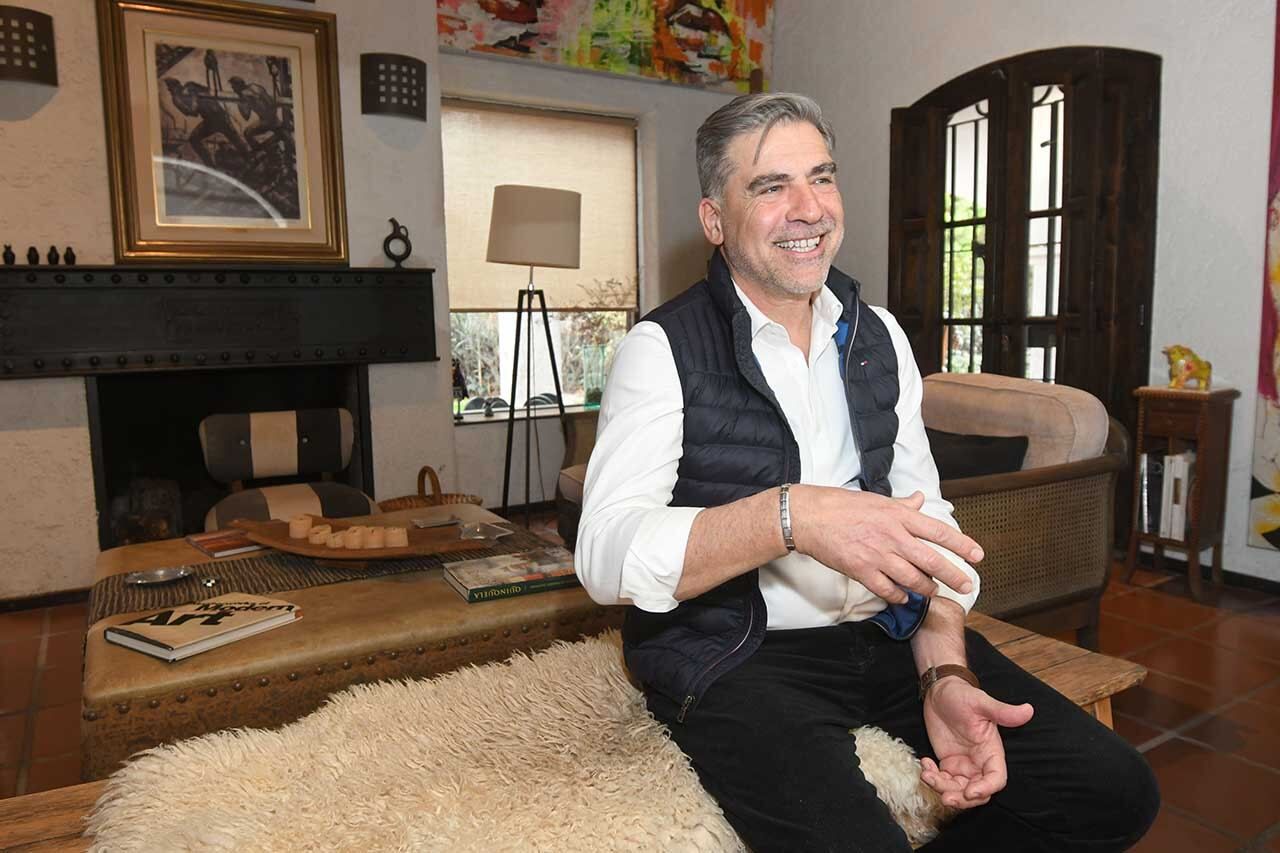 Entrevista a Mario Vadillo del Partido Verde, candidato a Gobernador de Mendoza Foto: José Gutierrez / Los Andes