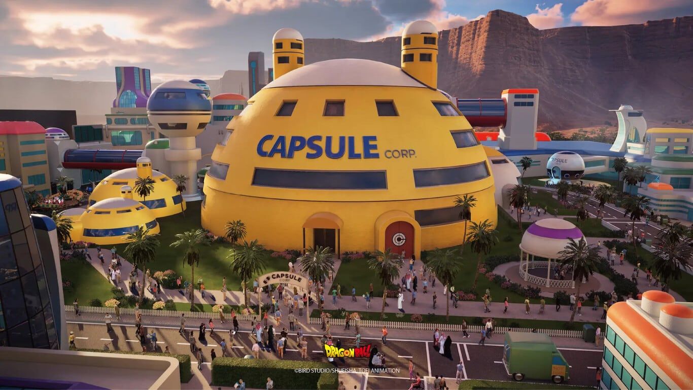 Así será el parque de diversiones de Dragon Ball. / Gentileza